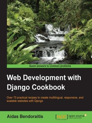 cover image of Web Development with Django Cookbook